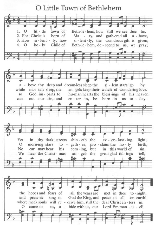 O Little Town of Bethlehem - SAB (Missing Tenor)