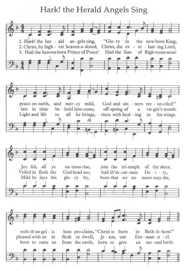 Hark! the Herald Angels Sing - STB (Missing Alto)